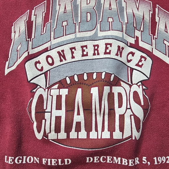 Vintage alabama champs roll tide sweatshirt jostens large - Picture 2 of 3